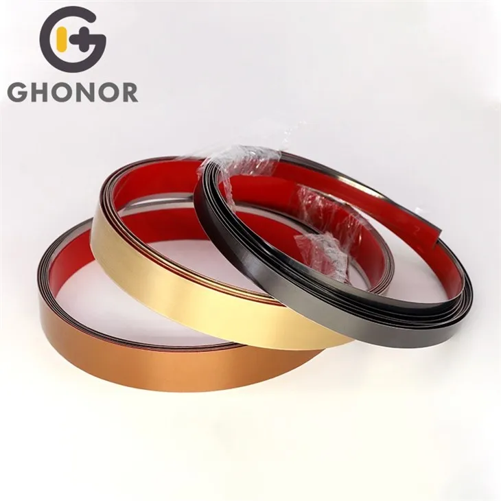 Self-adhesive stainless steel flat strips Self-adhesive stainless steel flat strips